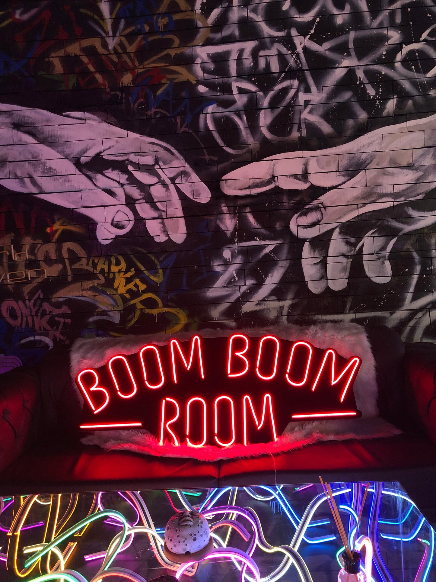 Boom Boom Room Neon Sign Artwork