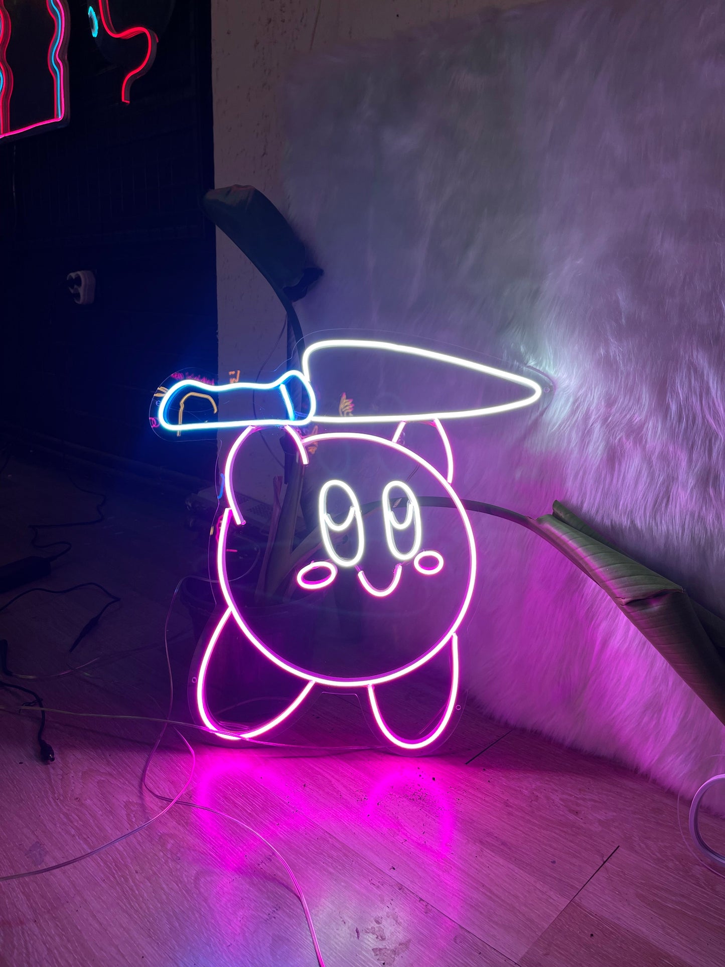 Kirby Dreamland Neon Sign