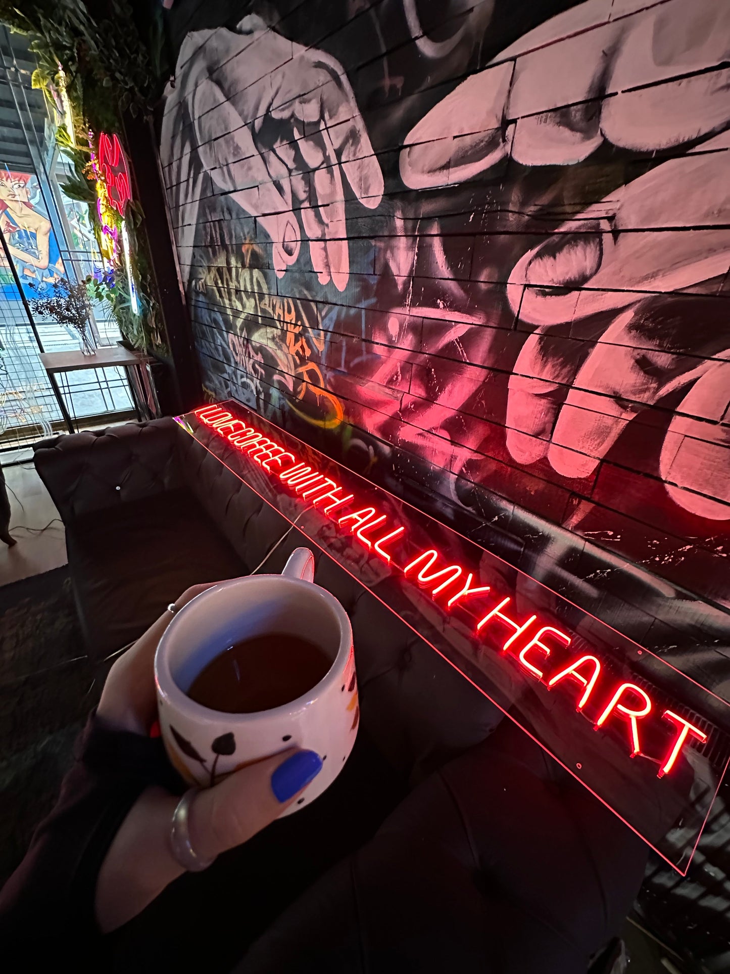 I Love Coffee Neon Sign