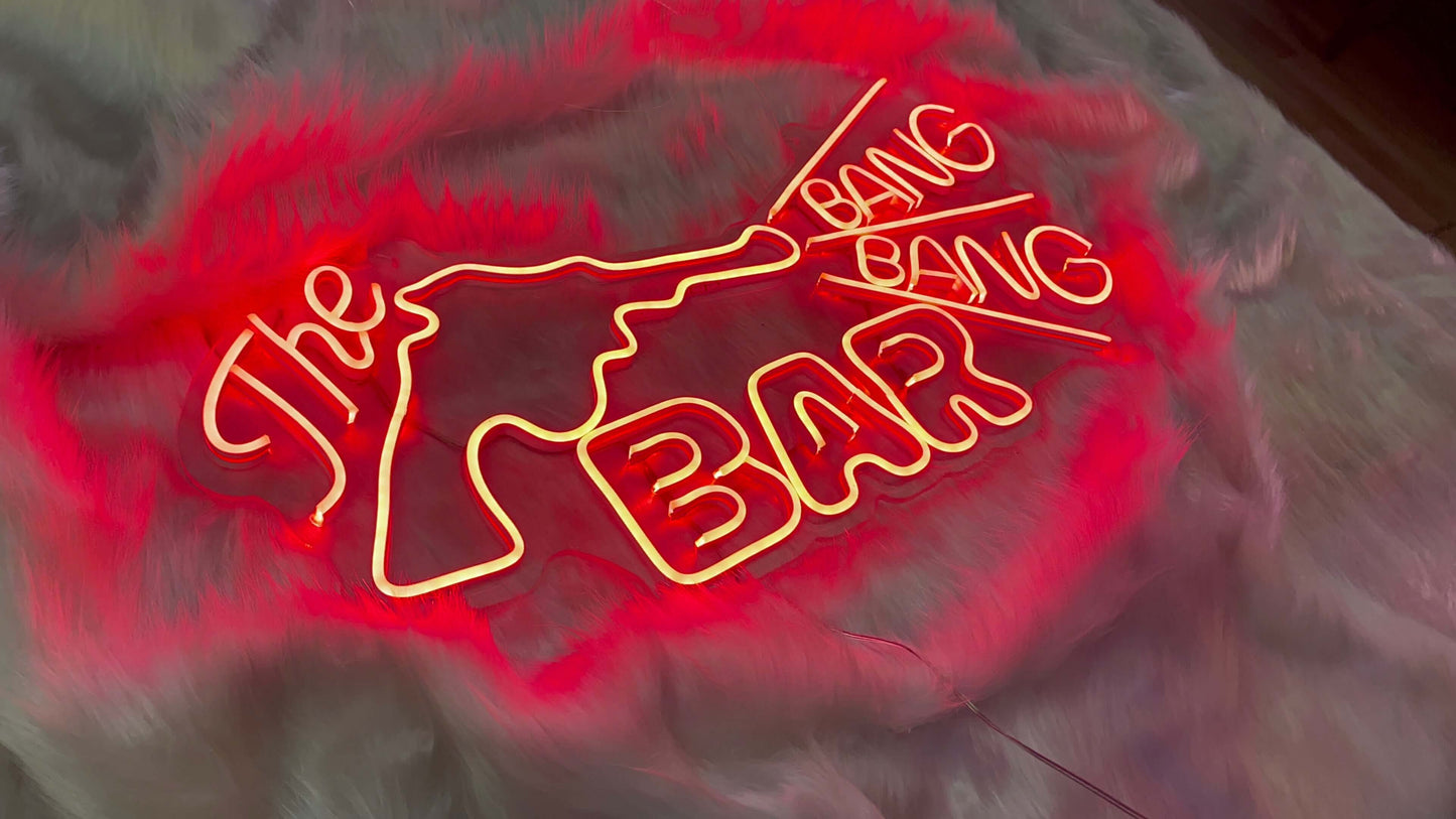 The Bang Bang Bar Neon Sign