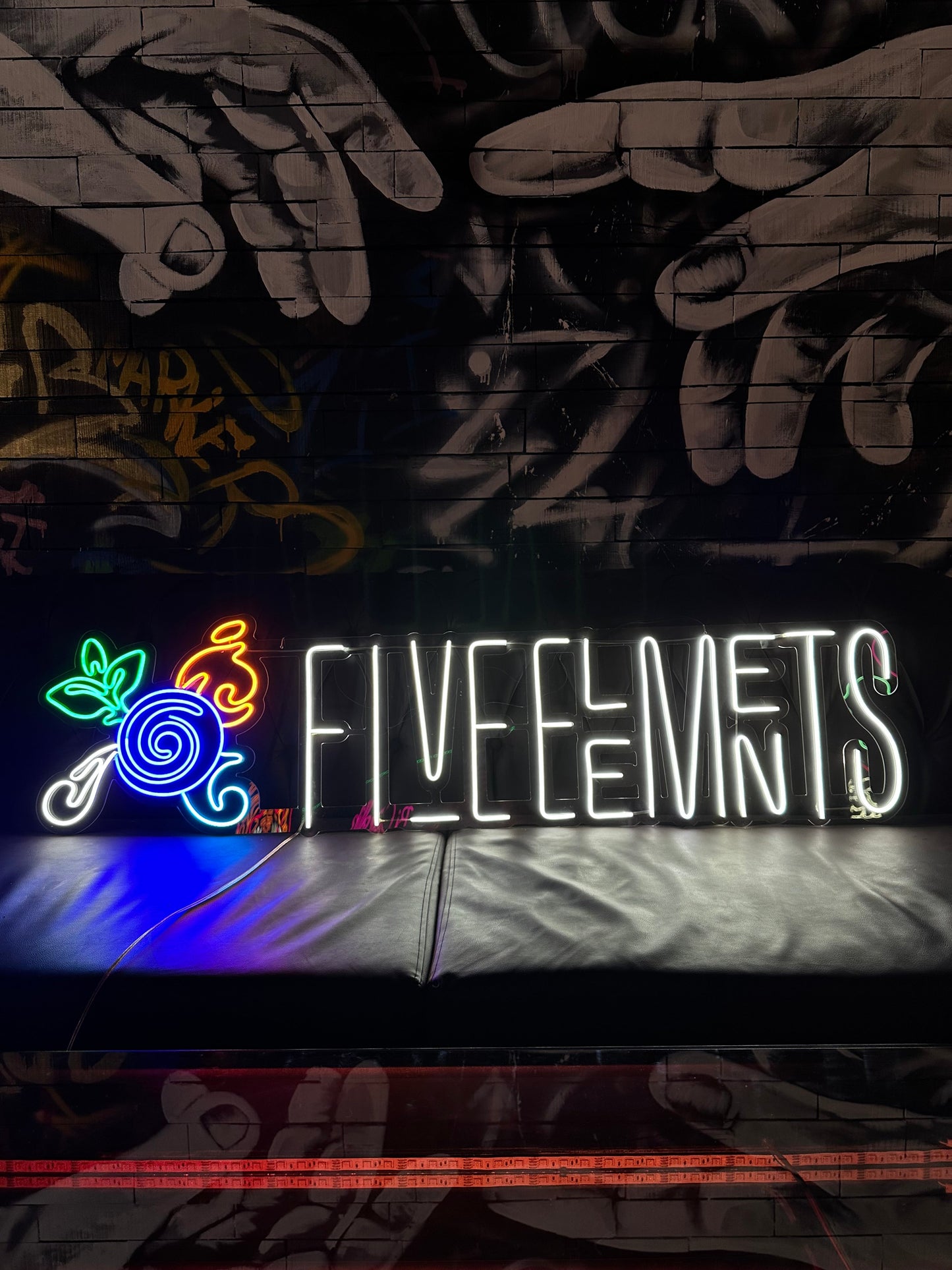 Five Elements Neon Art Sign