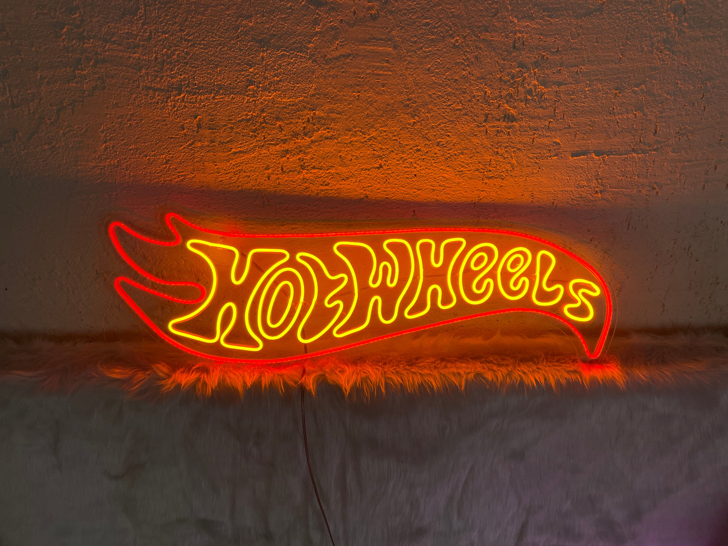 Classic Hot Wheels Neon Sign
