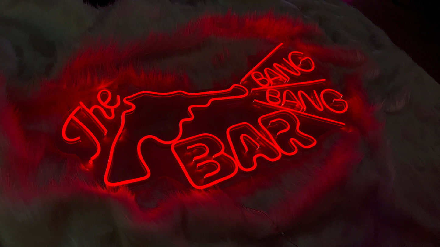 The Bang Bang Bar Neon Sign