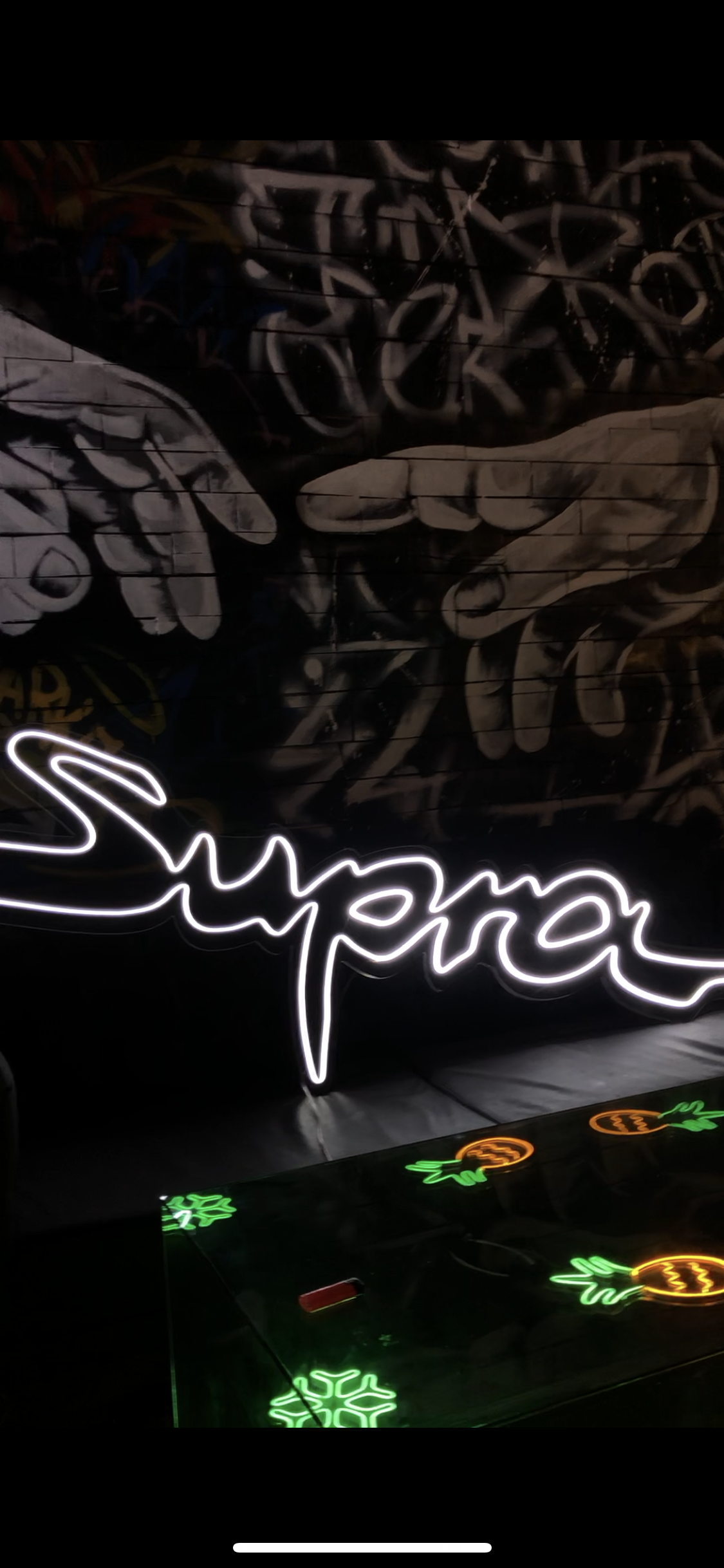 Supra Car Logo Neon Sign