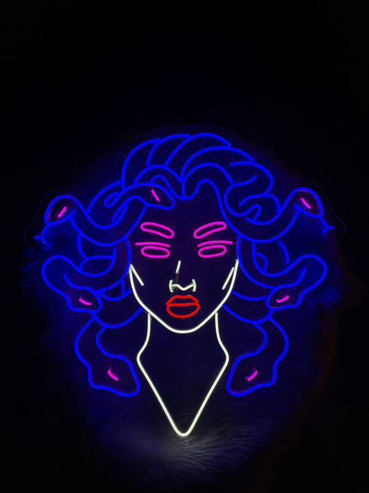 Medusa’s Neon Sign