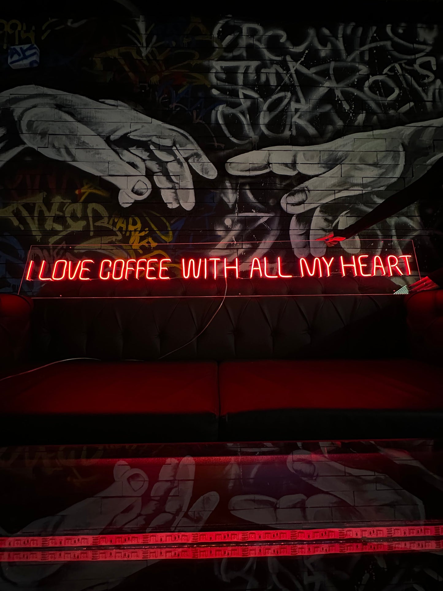 I Love Coffee Neon Sign