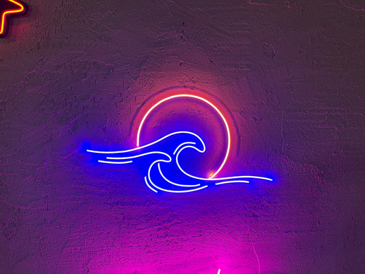 Soothing Wave Neon Light
