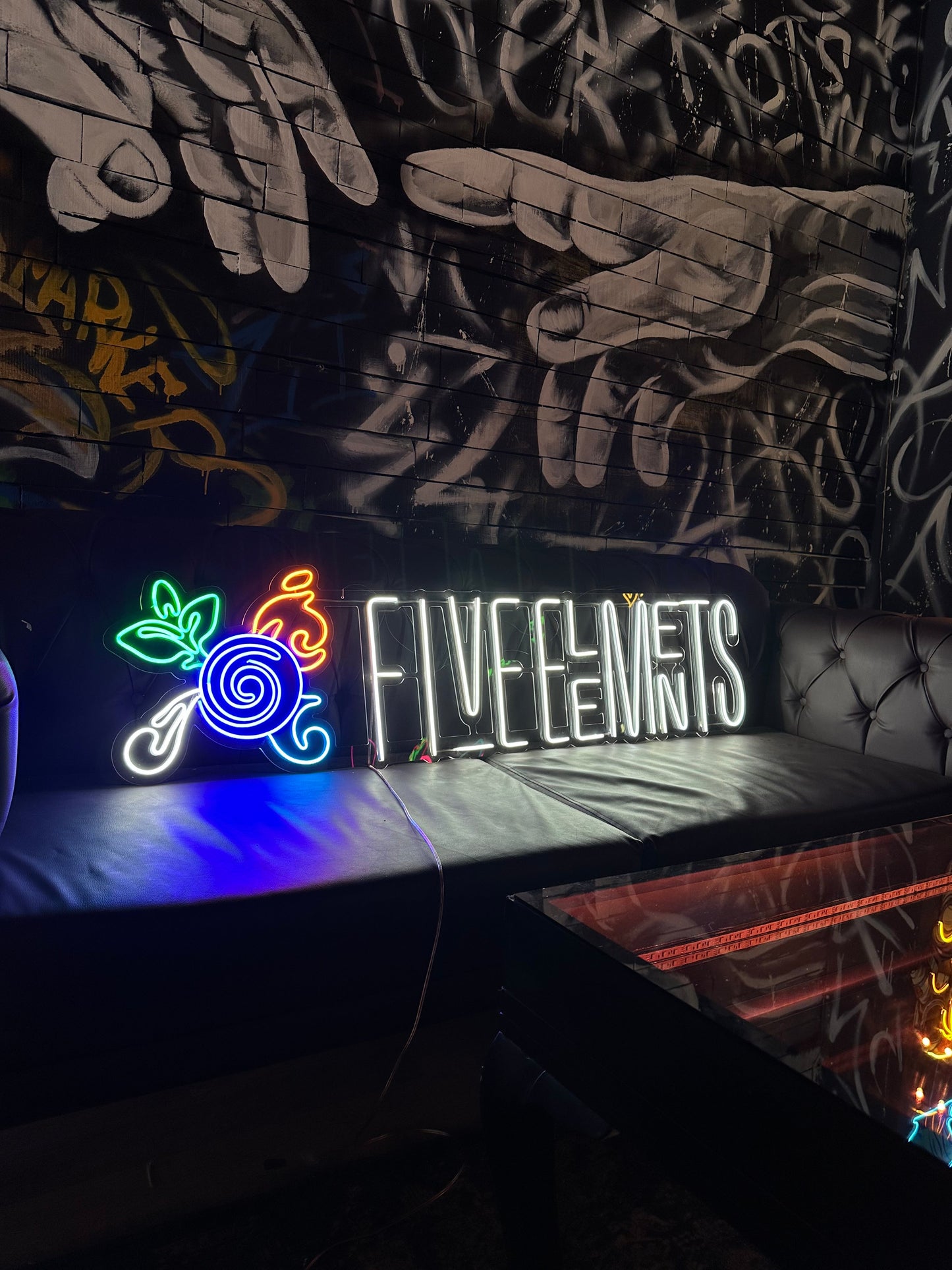 Five Elements Neon Art Sign