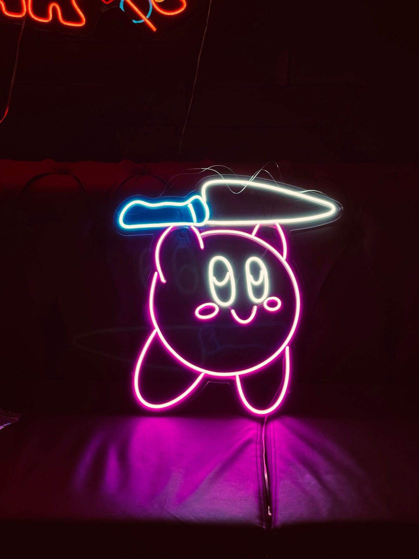 Kirby Dreamland Neon Sign