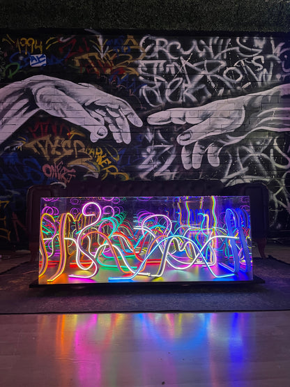 Luminous Neon Forest Table