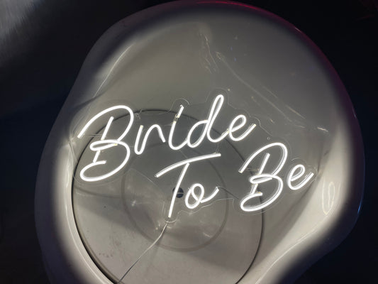 Bride To Be Radiant Neon Sign