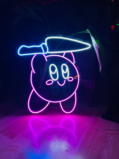 Kirby Dreamland Neon Sign