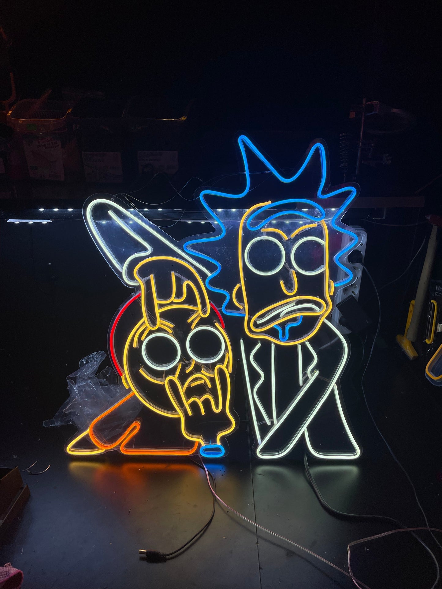 Rick And Morty Neon Sign
