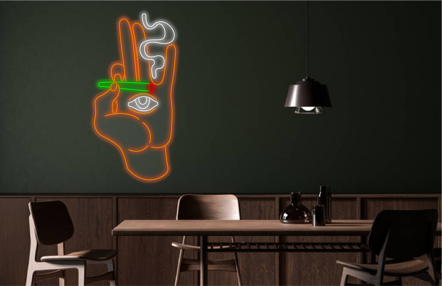 Mystic Hand With Smoke